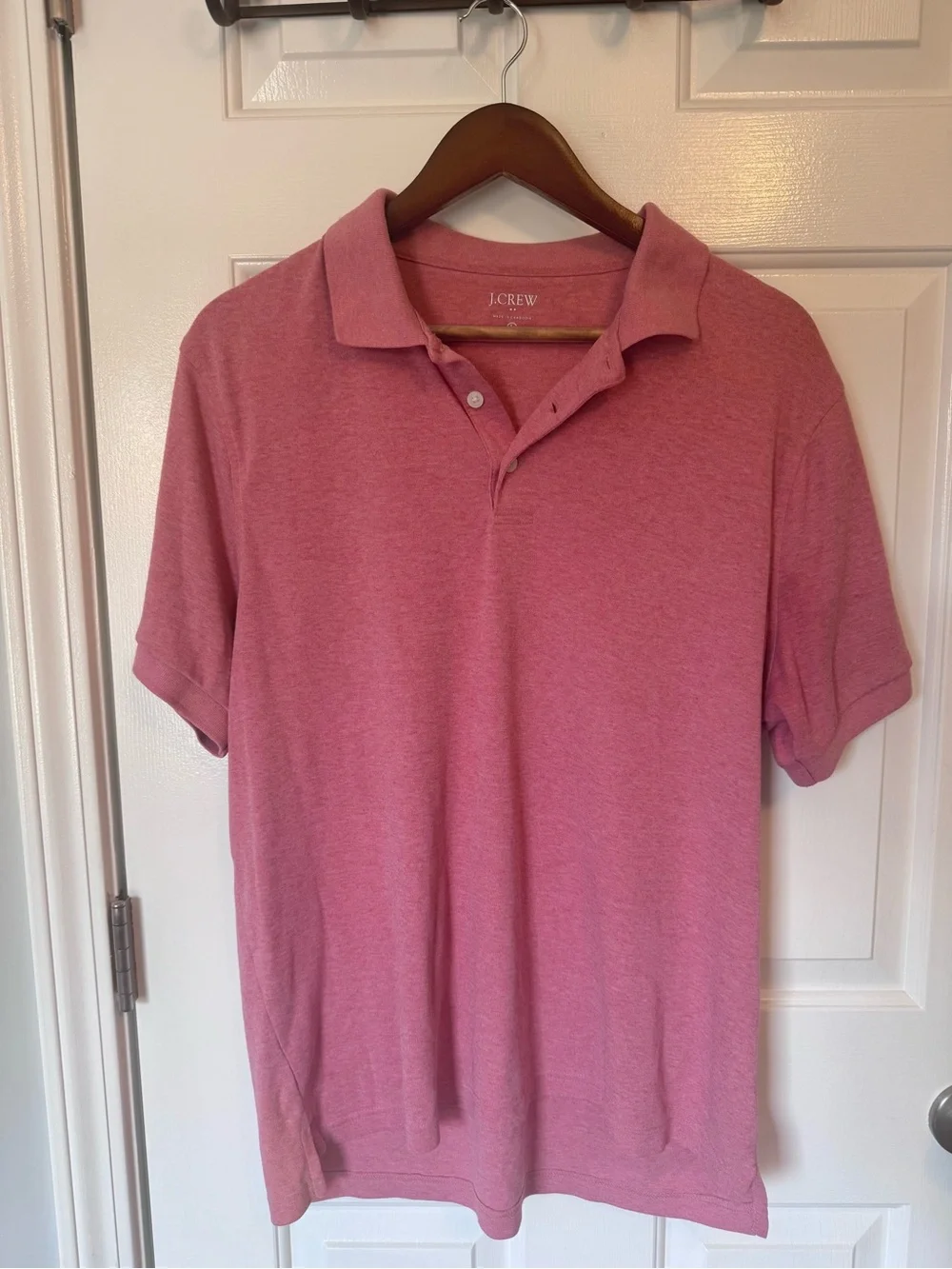 J. Crew Soft-Touch Cotton Polo Shirt size Large
